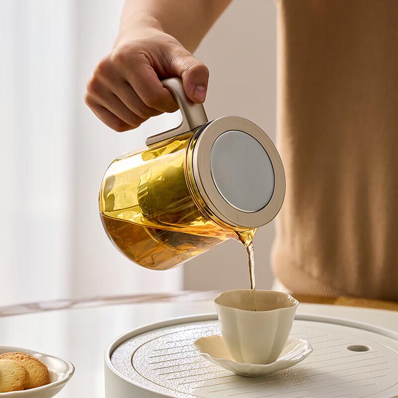 VISIONS Corning Glass Teapot with Filter