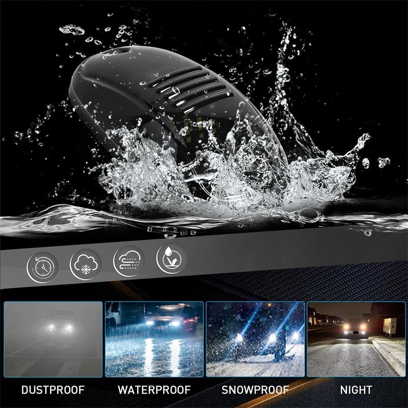 Universal 16 LED Car Cab Roof Marker Lights IP68 External Clear/Smoked Lens Lamps for Truck SUV 12V Driving Light