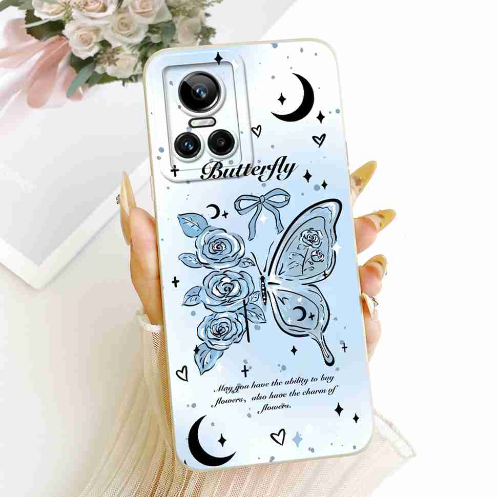 Чехол для Realme GT Neo 3 Case RMX3561 Мультяшный Кот Кролик Силиконовый Ударопрочный Чехол для Телефона Для Realme GTNeo Neo 3 Neo3 Задняя Крышка