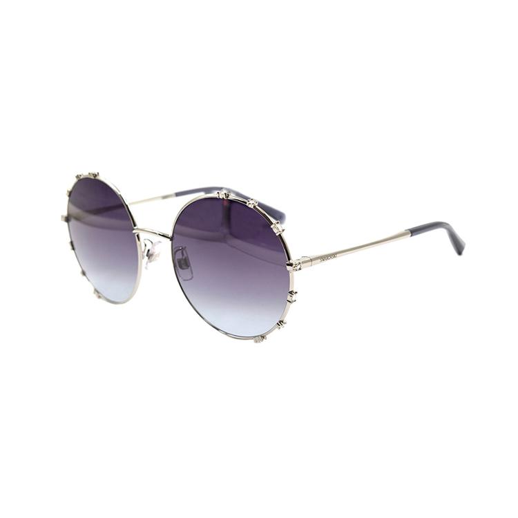 Swarovski Crystal Accented Advertising Round Sunglasses Women sunglasses SK0289-F-16B