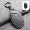 Sheepskin Leather Car Key Case Cover For MG6 EZS HS EHS MARVEL X MARVEL R Electric Roewe RX5 I6 I5 RX3 RX8 ERX5 MG ZS EV2025