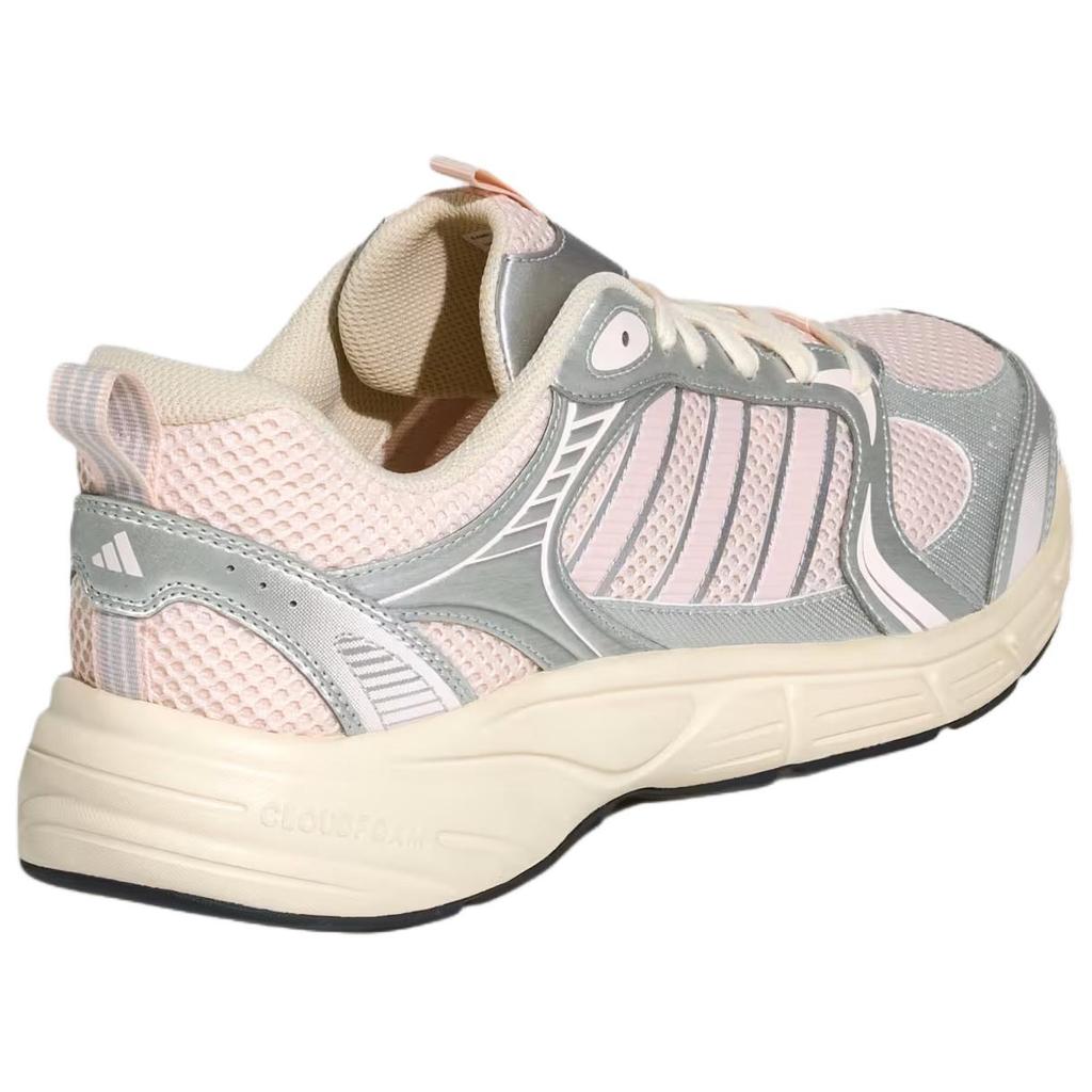 adidas Ecliptix 2000 Удобные Универсальные Синтетическая Кожа Текстиль Дышащие Беговые Кроссовки Женская кроссовка Серебристо-Розовый KK3169