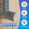Stainless Steel Anti Clogging Drain Cover Insert Filter for PVC Pipe Cap Size 50MM Prevents Hair Blockage Ideal for Kitchen Bathroom
