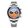 ADDIESDIVE Новые Мужские Часы Reloj Hombre VK64 Хронограф Нержавеющая Сталь 316L BGW9 Люминесцентные reloj 100м Дайвинг Кварцевые Часы AD2559