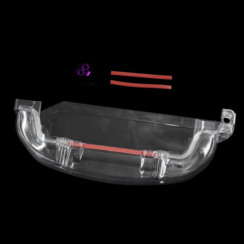 Прозрачная крышка ремня ГРМ с шестерней для 92-96 Mitsubishi Lancer EVO 1-3/DSM 4g63 4g63T Поликарбонат