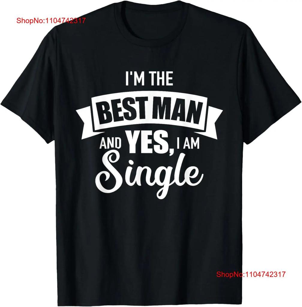 Best Unisex Single Stag Party T Shirt vintage Washed Breathable Slightly Stylish streetwear Unisex Casual Comfortable Versatile