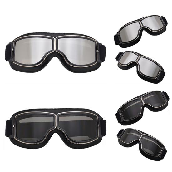 Retro Outdoor Motocross Windproof Motorcycle Off-Road Riding Goggles Glasses