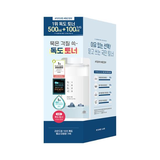 [1st Place Toner] Round Lab 1025 Dokdo Toner 500ml Large Capacity Special (+100ml Free)