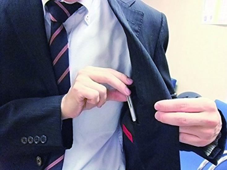 Шариковая ручка Zebra Fortia 300 10 масляных ручек, серебристая, ручки, B-BA80-S