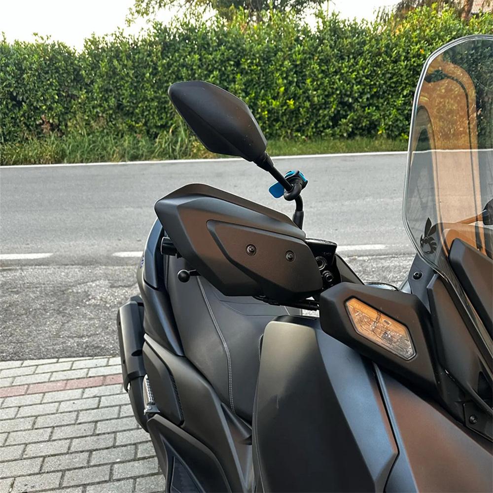 2x Motorcycle Handlebar Hand Guards Protector Wind Deflector For Yamaha XMAX 300