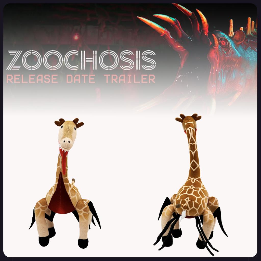 Новые плюшевые игрушки Zoochosis Горячая игровая фигурка Куклы Zoochosis Мутированное животное Мягкая игрушка Подарки для детей День рождения Ужасающий плюшевый зверь Хэллоуин
