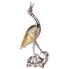 Golden Auspicious Zinc Zinc Zinc Alloy Antique Home Decor Crafts Phoenix Figurine Incense Stick Holder