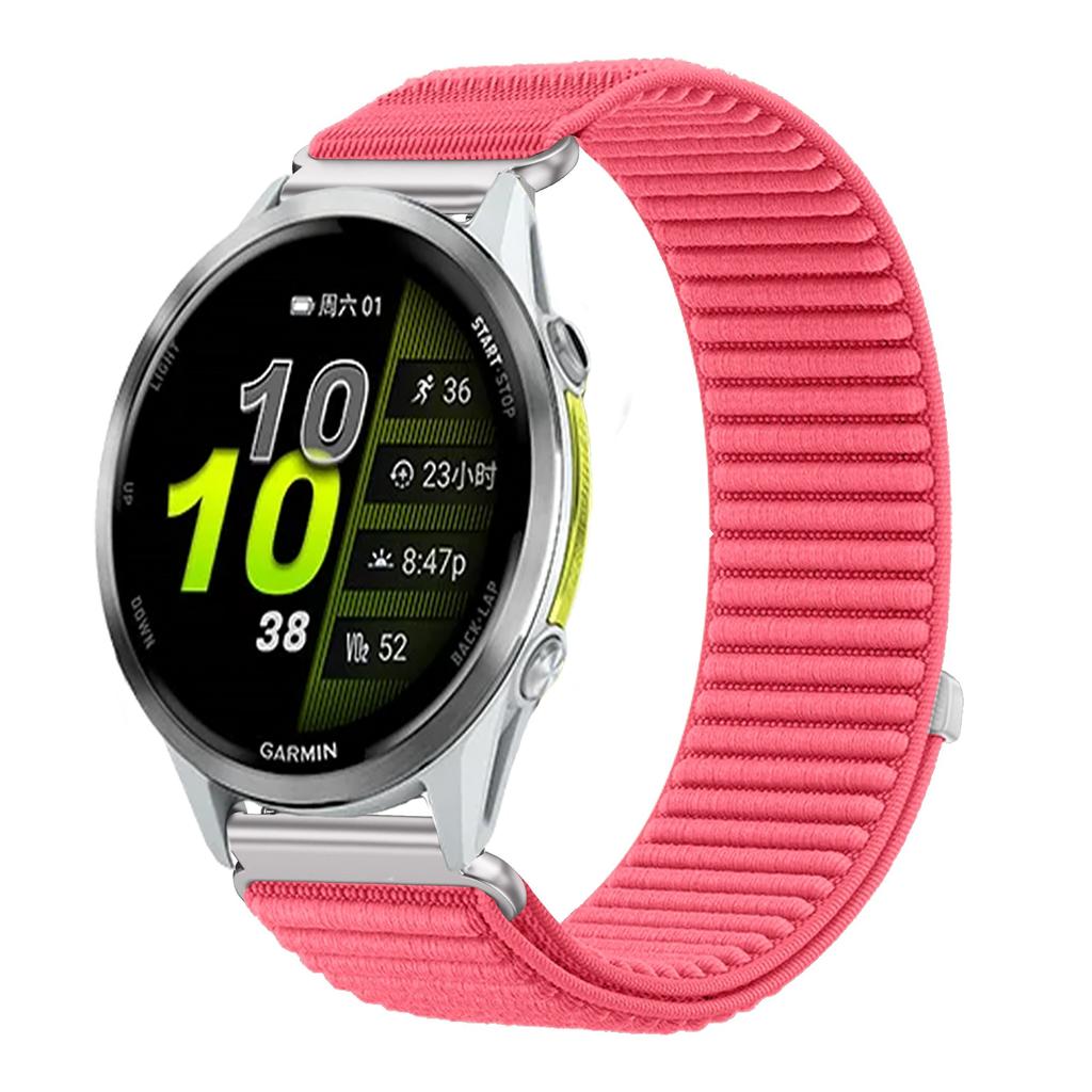 18mm 20mm 22mm Nylon Loop Strap for Garmin Forerunner 970 570 965 955 165 55/Venu 4 45mm 41mm Bracelet for Garmin Vivoactive 6 5