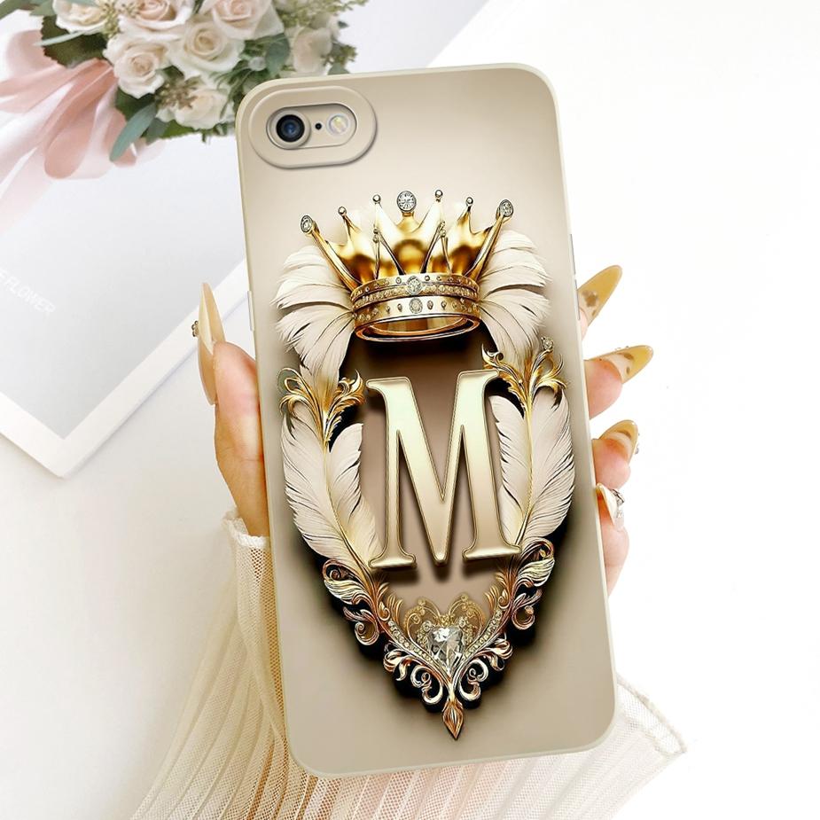 For Apple iPhone 6 Plus Case iPhone6S Cool Crown Letters Cover Shockproof Soft TPU Phone Case For iPhone 6S Plus iPhone6 S Shell