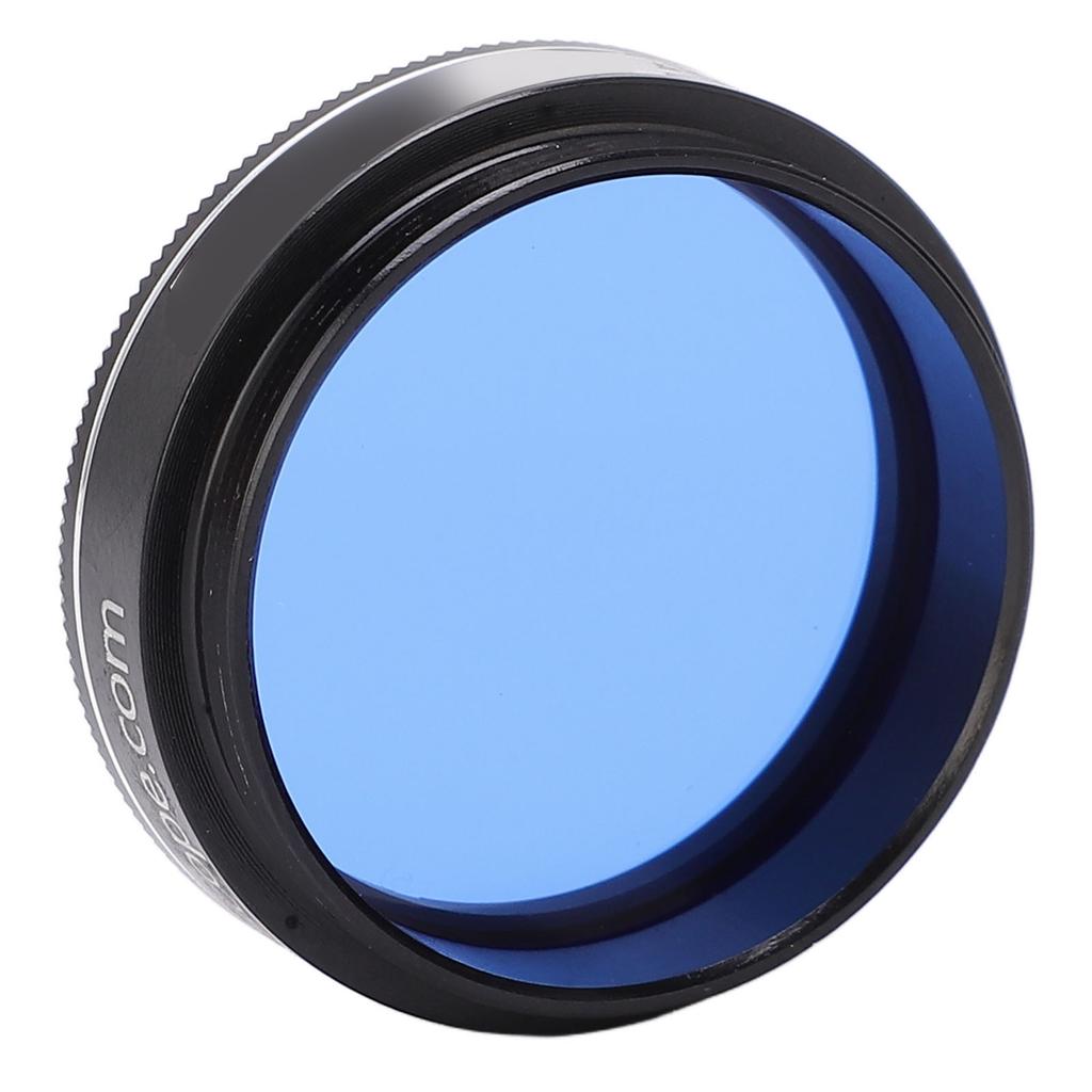 1.25 Inch Eyepiece Filter Blue 80A Improving Clarity Telescope Filter for Star Cluster Observation