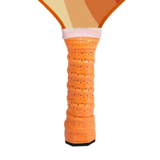 Деревянная ракетка для пиклбола с резиновым краем, эргономичная ручка, спортивные аксессуары для пиклбола на открытом воздухе