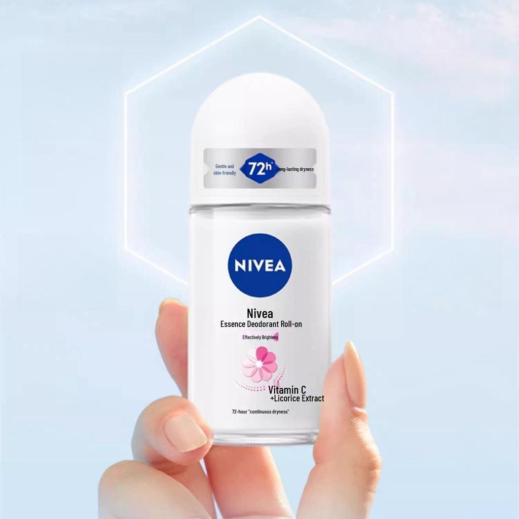 Nivea Ocean Essence Портативный антиперспирант-спрей для бережного контроля запаха подмышек, обеспечивающий сухость, с множеством вариантов эффективности.