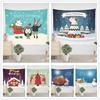 Cross-border Home Tapestry Christmas Tree Decoration Beach Towel Fashionable Beach Shawl Canvas