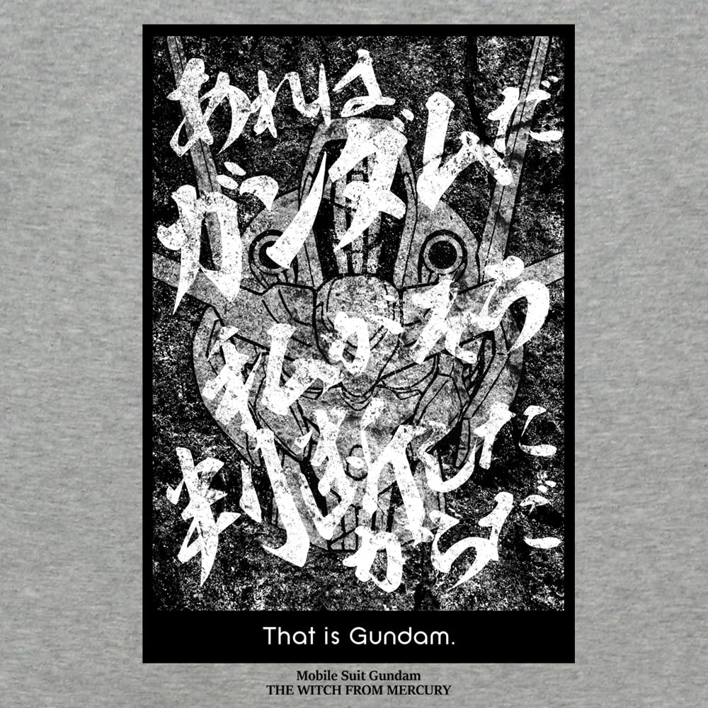 Cospa Mobile Suit Gundam Witch of Mercury Gundam MIX GRAY L Size [Official] That's T-shirt