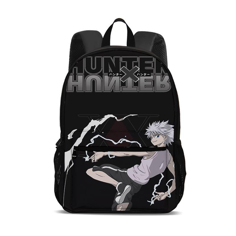 HUNTER × HUNTER Рюкзак Пенал Сумка для переноски Набор из 3 шт. С рисунком из аниме Детский сад Мальчики Плюс Девочки Новый Вместительный Легкий