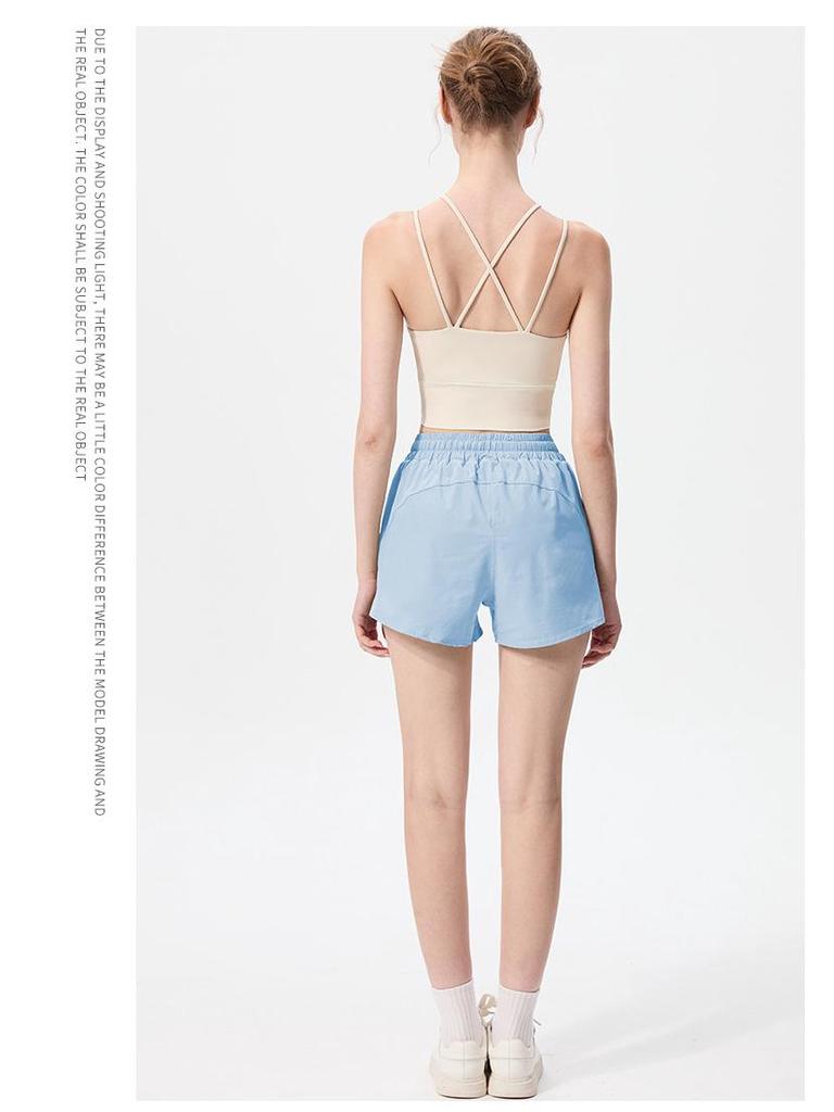 Women's Quick-Dry Breathable Sports Shorts for Spring/Summer - Ideal for Running, Fitness, and Yoga.