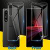 For Sony Xperia 1 III 5 10 III 1III Pro-I Soft TPU Front Back Full Cover Screen Protector Transparent Protective Film (Not Tempered Glass)