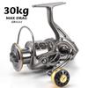 New Fishing Reel Maximum Resistance 30KG Left and Right Interchangeable Handles Gear 5.2:1 Ratio High-speed Fishing Reel for Sea and Fresh Water