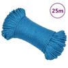 152962 vidaXL Work Rope Blue 6 Mm 25 M Polypropylene