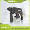 Бесщеточный литий-ионный перфоратор/отбойный молоток Wickes WU387 - Перезаряжаемый мощный электроинструмент.