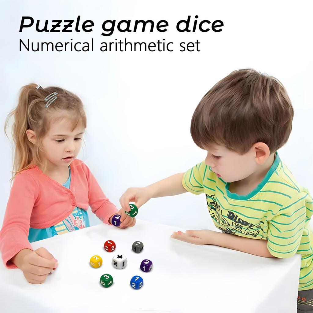 Аксессуары для игры в головоломку из 123 кубиков, принадлежности для дошкольного образования, набор для числовой арифметики
