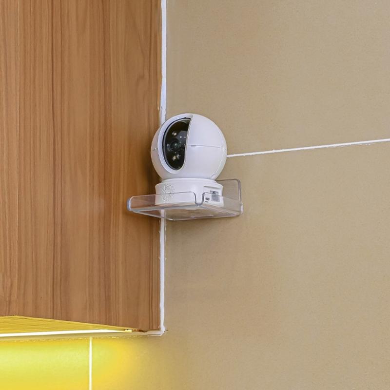 2pcs Acrylic Floating Wall Ledge Shelf Wall Mounted Floating Shelves for Bedroom Living Room Storage Stand Rack Holder