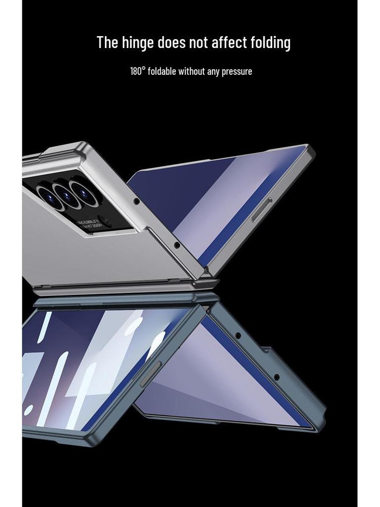 Samsung Z Fold7 Ультратонкий Чехол-Крышка с Магнитным Шарниром Raptor со Встроенной Пленкой