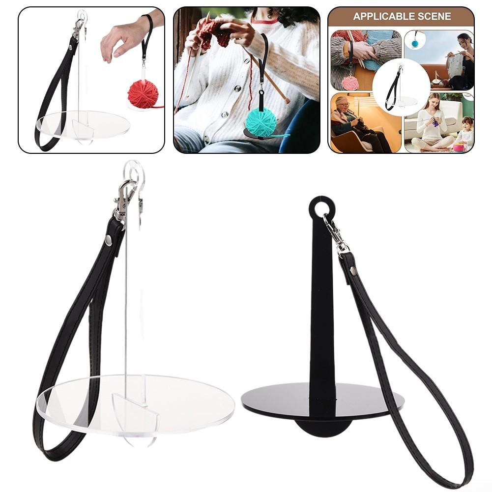 Акриловый держатель для пряжи на запястье Компактный держатель для пряжи против образования формований