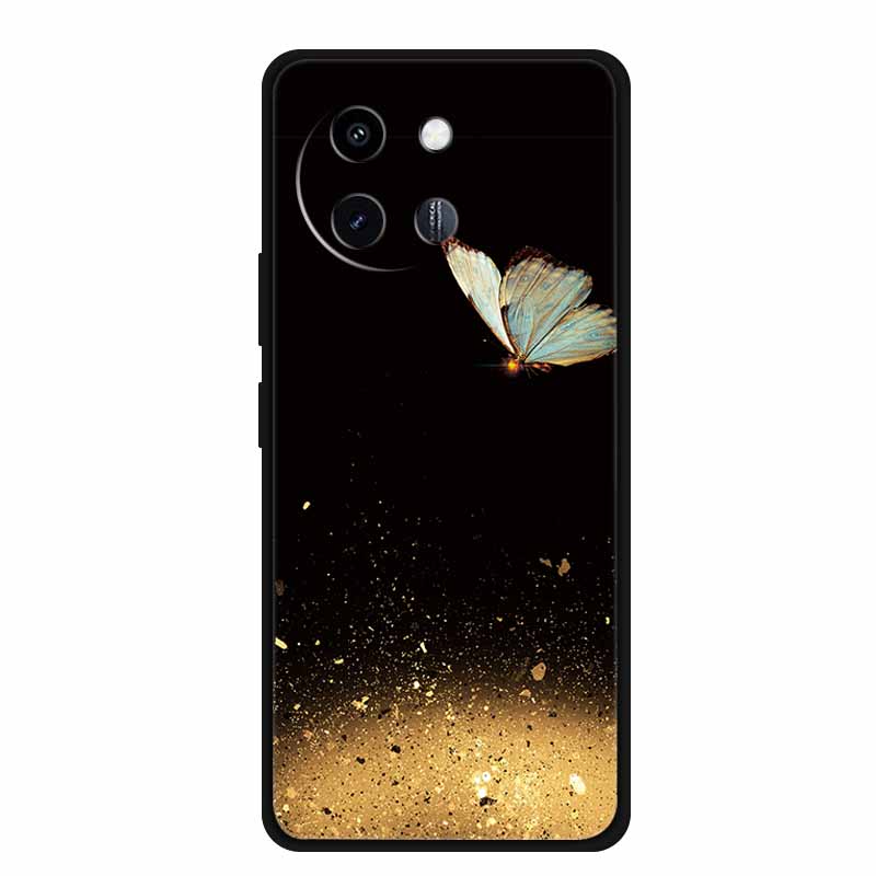 Для Vivo Y38 Vivo T3x 5G Чехол Роскошные Мягкие Силиконовые Чехлы из ТПУ для vivo Y200t Y200i Мультяшные Милые Бампер Задняя Крышка Fundas