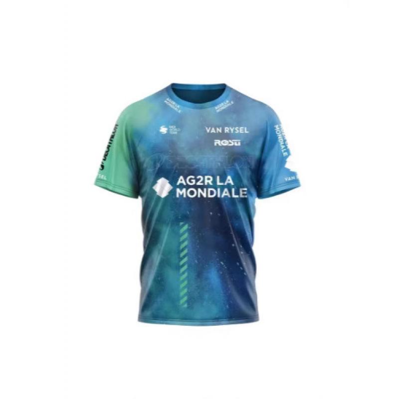 Thailand Themed Short Sleeve Sports Jersey, Number Print Team Wear