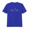 Heart Pulse Line EKG Pinball Arcade Player T Shirt Unique Game Machine Design Perfect Present for Gamers vintage Washed