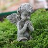 2 шт. статуи херувима Ангел садовые мемориальные украшения водостойкие УФ-стойкие Крытый Открытый очаровательные скульптуры смолы декор ангела