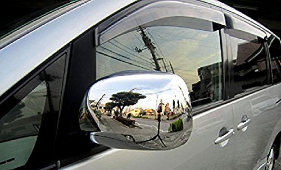 BRIGHTZ Хромированное зеркало заднего вида для Estima L, совместимое с Estima L и R40, накладки, K-тип, 30/40 (MIR-SID-068), (ACR30W, ACR40W, MCR30W, MCR40W), ACR30,