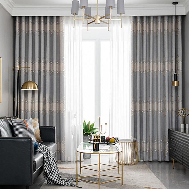 Плотные шторы в скандинавском стиле, простая гостиная, спальня, дом, изоляция, эркер, карниз для штор