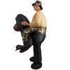 Halloween King Kong Doll Costume Stage Performance Funny Big Chimpanzee Carrying Man Inflatable Suit