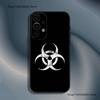 B-Biochemical C-Crisis Symbol Phone Case For Samsung S26,S25,S24,S21,S22,S23,S30,Ultra,S20,Plus,Fe,Lite,5G Black Cover