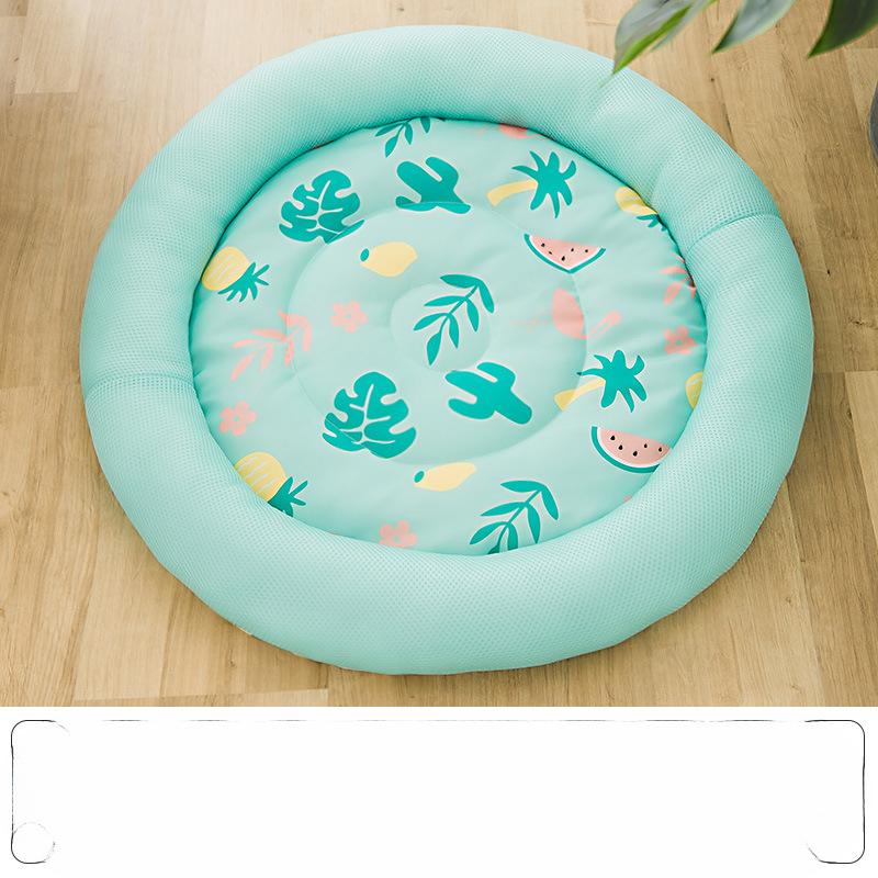 Pet Four Seasons Cat Nest Summer Cool Nest Breathable Teddy Dog Cannel Summer Small Dog Mat Cat Bed Dog Beding