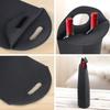 2-Pack Insulated Rubber Wine Bottle Covers with Carry Handles - Multi-Color Options, Convenient and Practical for  Home