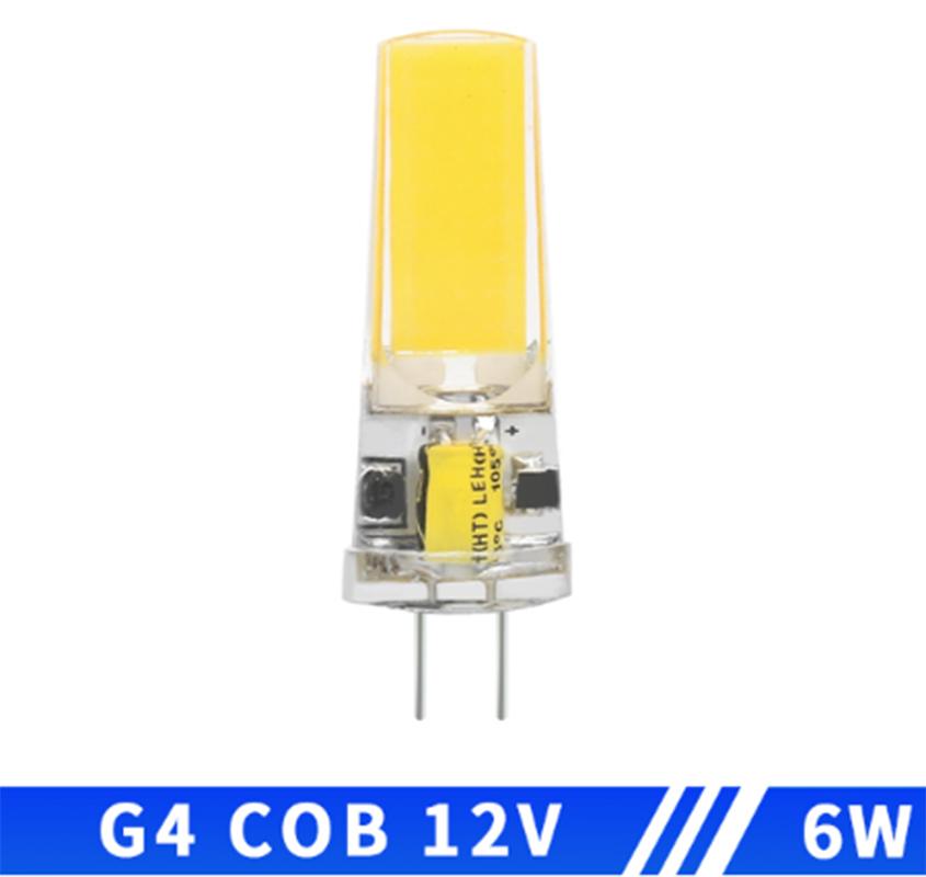 10 шт. G4 G9 E14 Лампочка 360 Угол луча Светильники 3 Вт 6 Вт AC/DC 12 В 220 В Заменить галогенную лампу Мини-прожектор Освещение Светодиодные прожекторы