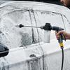 Распылитель воды для автомойки со встроенным бачком для пены, большой поток воды, насадка под давлением и эргономичная ручка, водяной пистолет