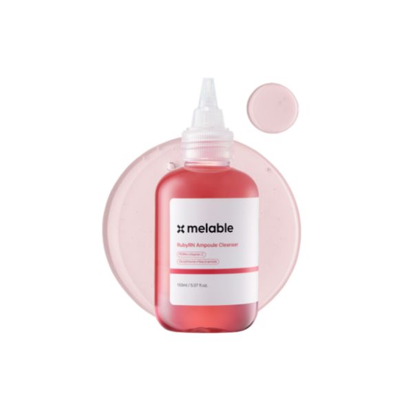 Merable PDRN Ruby RNA Brightening Ampoule Cleanser Dark Spot Care Facial Wash 150ml
