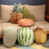 Nice-looking Simulation Pillow Super Cute Throw Soft Cushion Portable Pillow Stuffed Fruit Toy Office Supplies