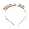 Decoration Queen Rhinestone Crown Korean Style Hair Hoop Happy Birthday Headband Female Jewelry