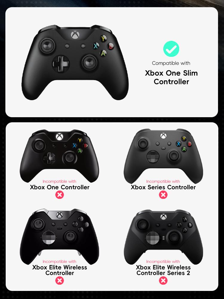 Для модели 1708 Чехол для беспроводного контроллера Xbox для панели контроллера Xbox One S/X Сменный