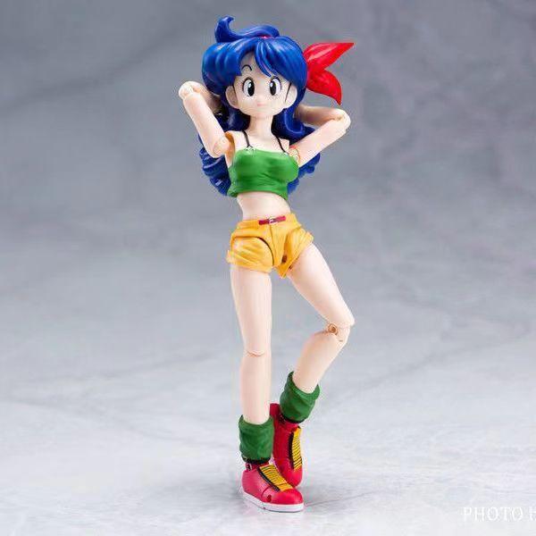 13СМ Фигурка Dragon Ball z Аниме Бульма SHF Чичи Ланч Андроид 18 Лазули Коллекция Модель Действия Игрушка ПВХ Настольное Украшение Кукла